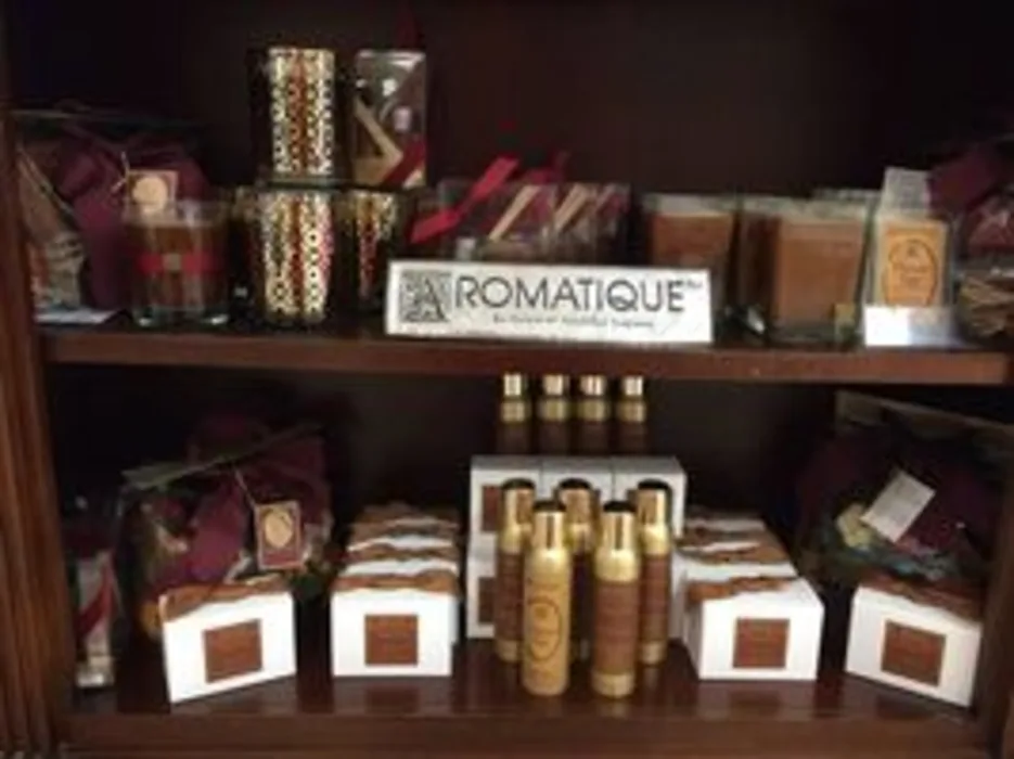 Gift shop and store display inside Delta Drug