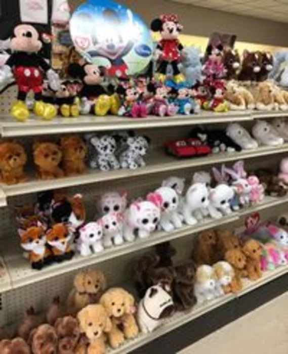 Gift shop and store display inside Delta Drug