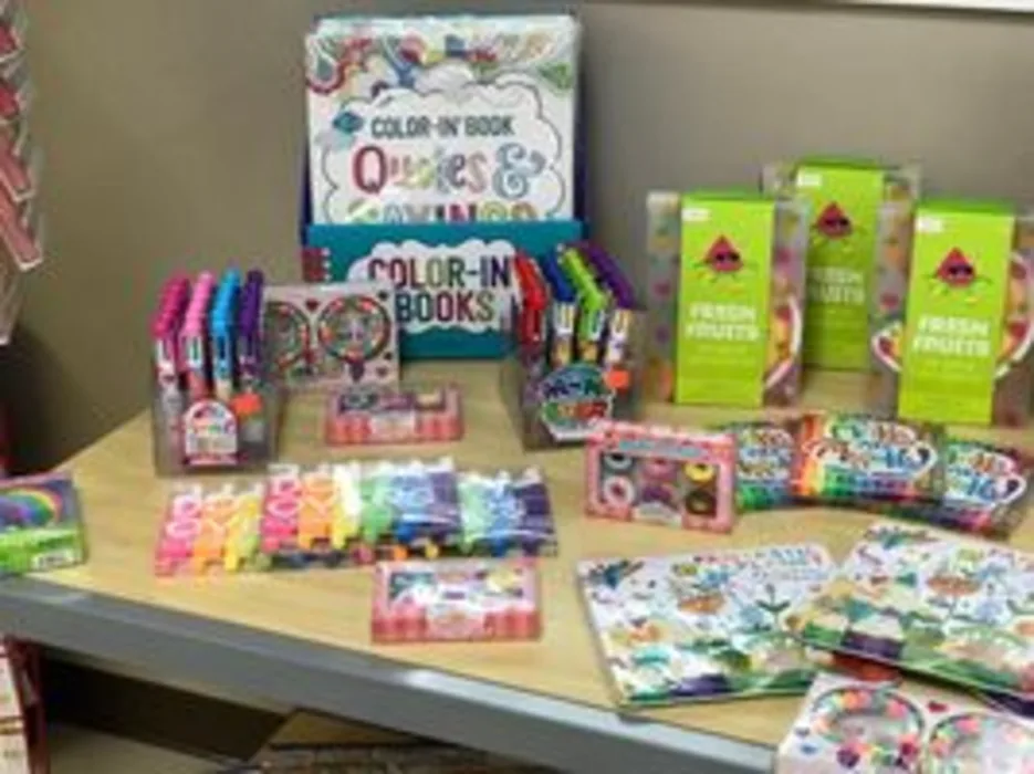 Gift shop and store display inside Delta Drug
